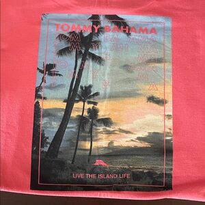 Tommy Bahama Coral Sunset Graphic Tee